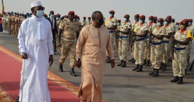 Politique : Le président de la Guinée Bissau en visite de travail au Tchad Politique : Le président de la Guinée Bissau en visite de travail au Tchad